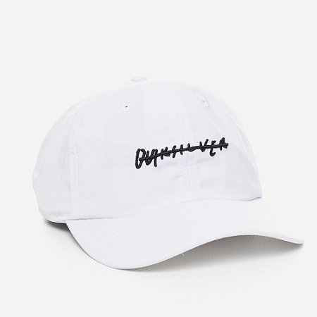 Boné Quiksilver Aba Curva Rushed Logo DNA WT25 Branco