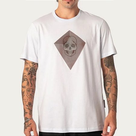 Camiseta MCD Lenticular Pipa SM26 Masculina Branco