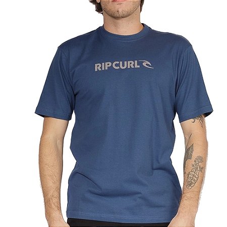 Camiseta Rip Curl New Icon Sphere SM26 Light Navy