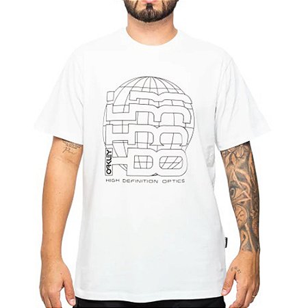 Camiseta Oakley HDO Logo SM26 Masculina White