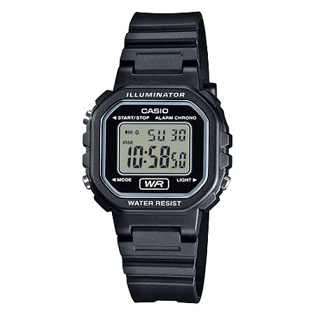Relógio Casio Standard LA-20WH-1ADF-SC Preto