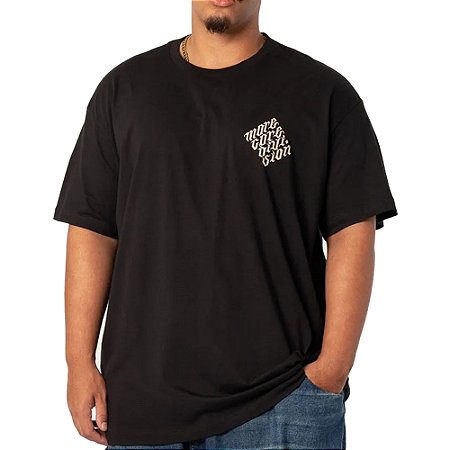 Camiseta MCD Oversized More Core Division Qua SM26 Preto