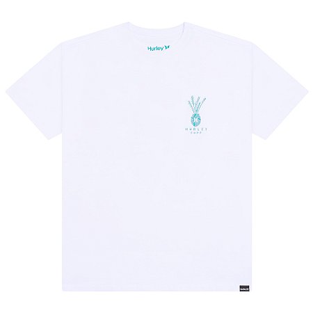 Camiseta Hurley Xilo SM26 Masculina Branco