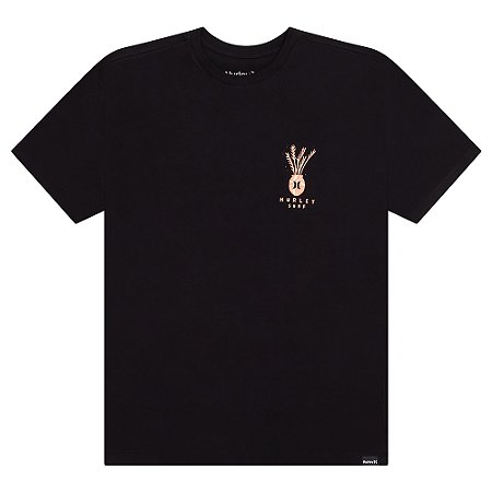 Camiseta Hurley Xilo SM26 Masculina Preto
