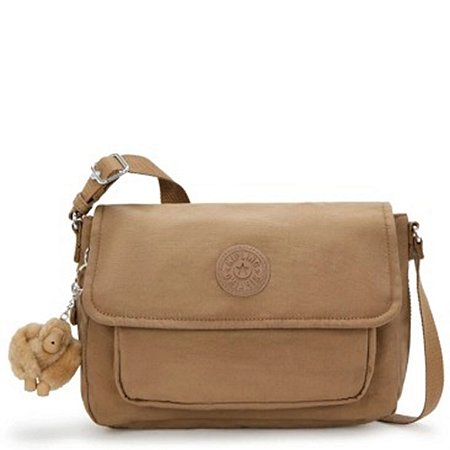 Bolsa Kipling Dalma Early Tan