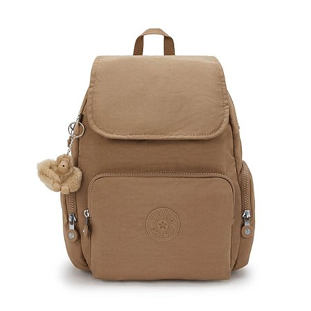 Mochila Kipling City Zip S Early Tan