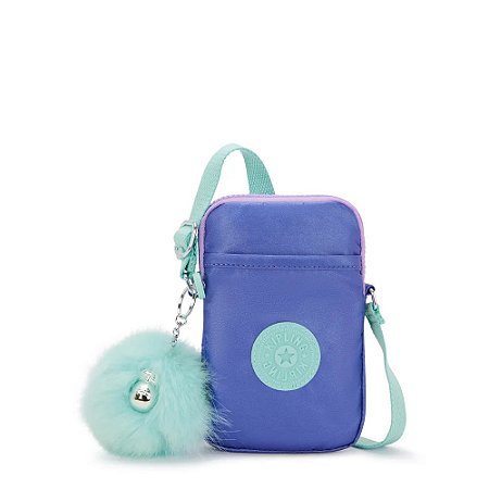 Bolsa Kipling Tally Cosmic Metallic