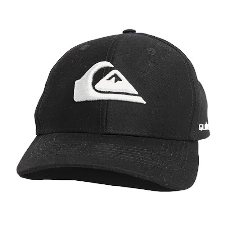 Boné Quiksilver Aba Curva Decades SM26 Preto