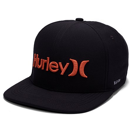 Boné Hurley Aba Curva One  Only SM26 Preto