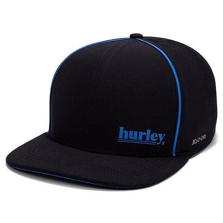 Boné Hurley Aba Curva Puff SM26 Preto