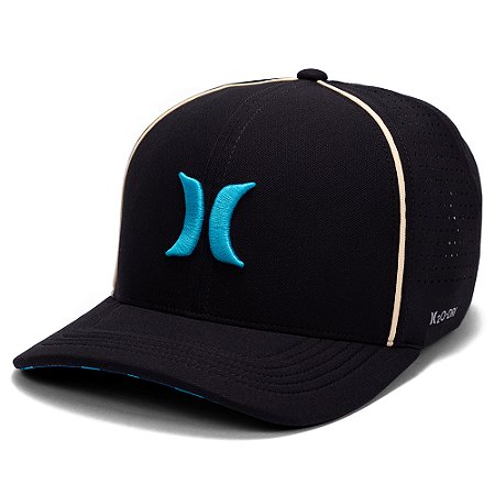 Boné Hurley Aba Reta Half Letters SM26 Preto