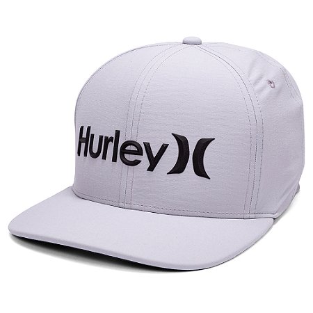 Boné Hurley Aba Curva Soft SM26 Cinza