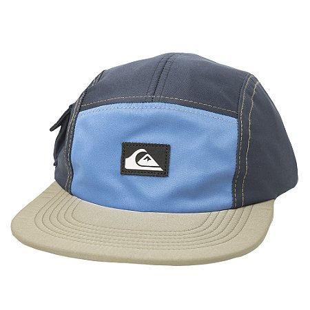 Boné Quiksilver Aba Reta Polar Cap Open Box SM26 Marinho