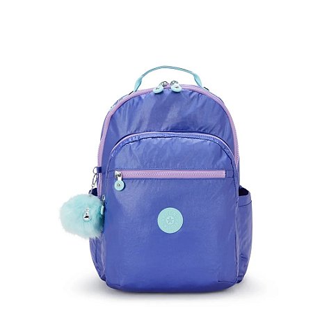 Mochila Kipling Seoul Cosmic Metallic