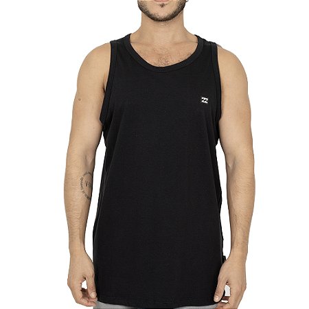 Regata Billabong Icon Patch SM26 Masculina Preto