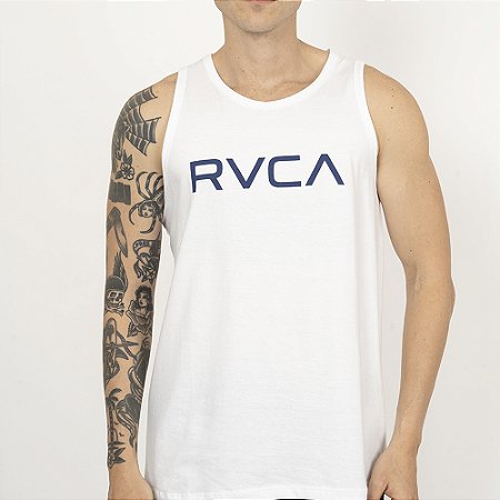 Regata RVCA Big RVCA SM26 Masculina Branco