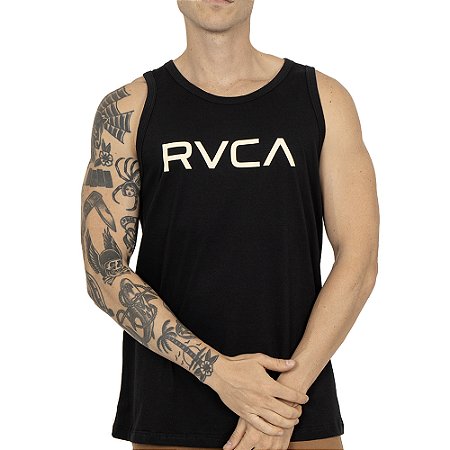 Regata RVCA Big RVCA SM26 Masculina Preto