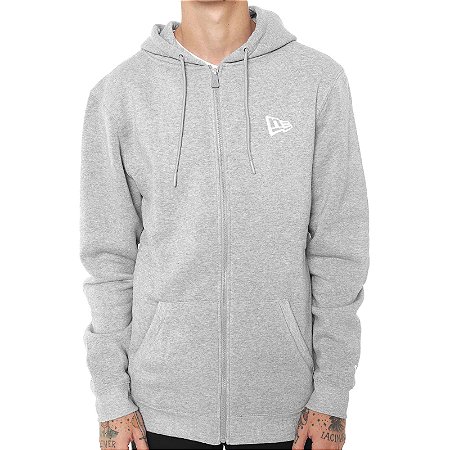moletom new era cinza