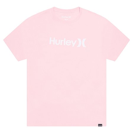 Camiseta Hurley O&O Solid SM26 Masculina Rosa