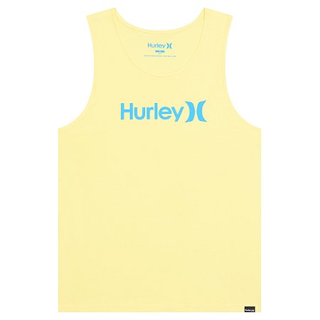 Regata Hurley O&O Solid SM26 Masculina Amarelo