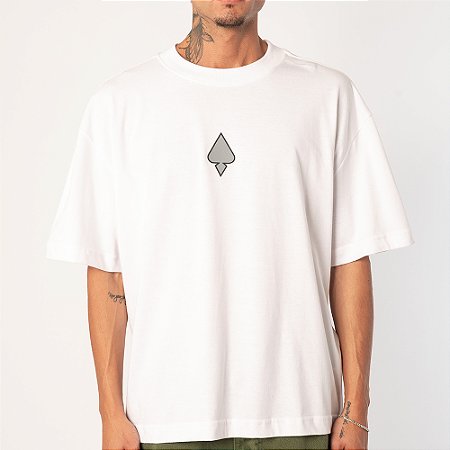 Camiseta MCD Box Fit Cut Espada SM26 Masculina Branco