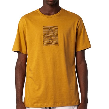 Camiseta MCD Espada Linhas SM26 Masculina Mostarda