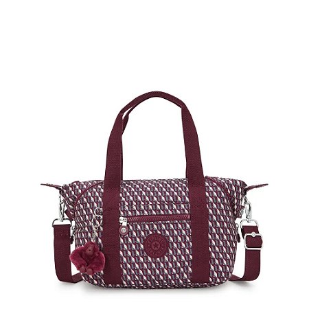 Bolsa Kipling Art Mini 3DK Wine