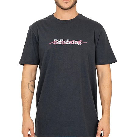 Camiseta Billabong Tripple Up SM26 Masculina Marinho