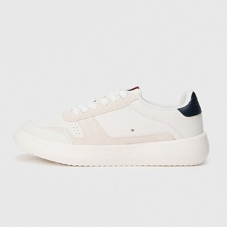 Tênis Tommy Hilfiger Modern Lightcup LTH WL Ecru
