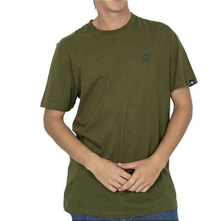 Camiseta Element Mini Emb SM26 Masculina Verde