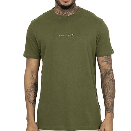 Camiseta DC Shoes Baseline SM26 Masculina Verde