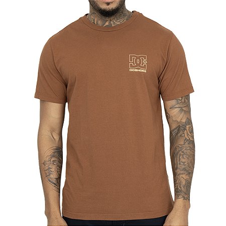 Camiseta DC Shoes Starco SM26 Masculina Marrom