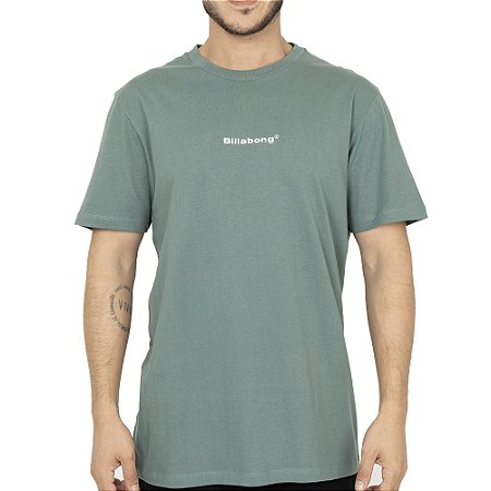 Camiseta Billabong Smitty SM26 Masculina Verde