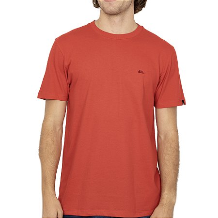 Camiseta Quiksilver Embroidery SM26 Masculina Vermelho
