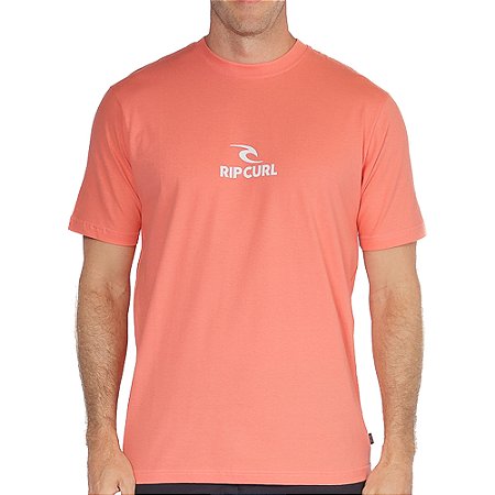 Camiseta Rip Curl Icon SM26 Masculina Rose Sky