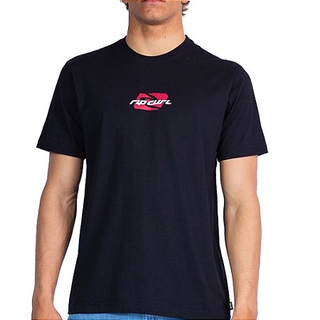 Camiseta Rip Curl Front Splat SM26 Masculina Black