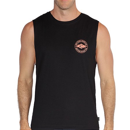 Regata Rip Curl Stringer Muscle SM26 Masculina Black