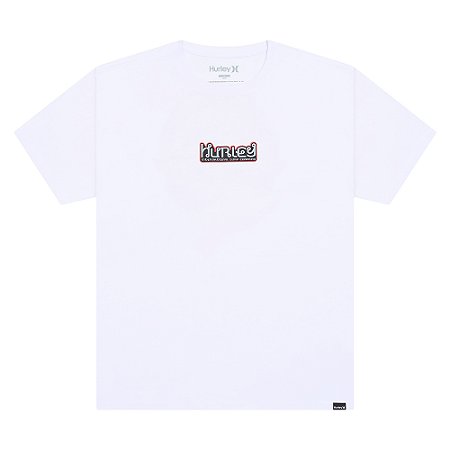 Camiseta Hurley Barong SM26 Masculina Branco