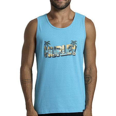Regata Hurley Beach SM26 Masculina Azul