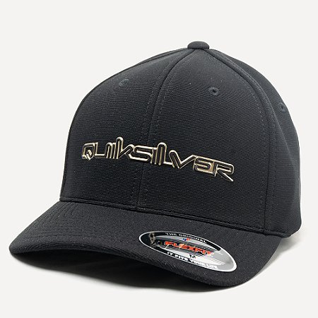 Boné Quiksilver Aba Curva Outline Omni SM26 Preto