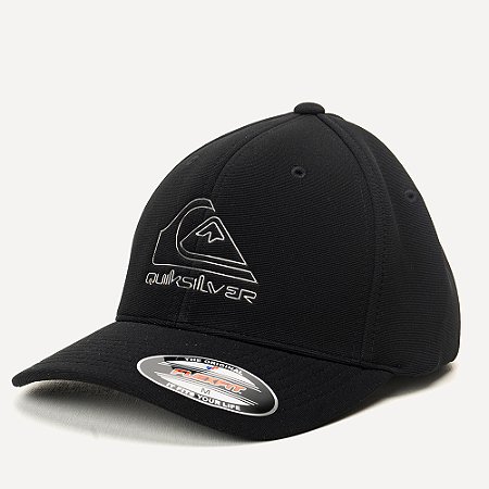 Boné Quiksilver Aba Curva Omni Chrome Line SM26 Preto