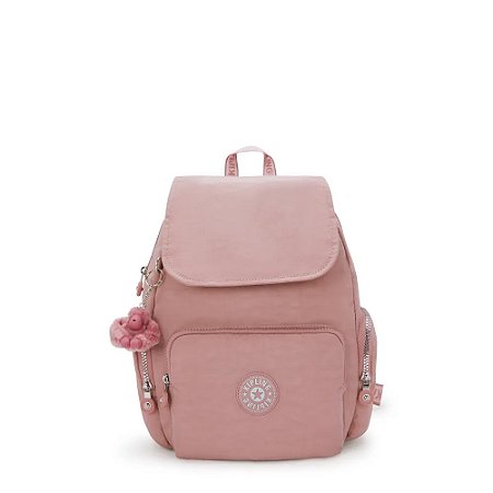 Mochila Kipling City Zip S Glorious Pink