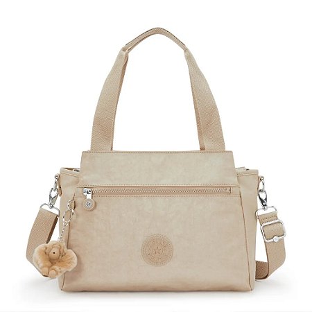 Bolsa Kipling Elysia Sparkled Beige