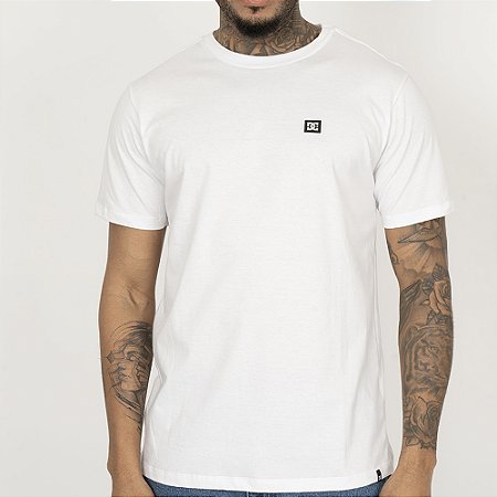 Camiseta DC Shoes Transfer SM26 Masculina Branco