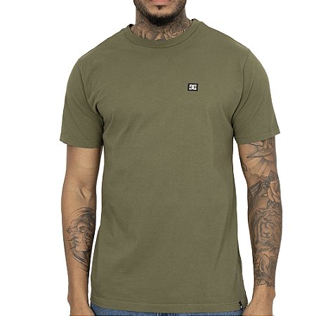 Camiseta DC Shoes Transfer SM26 Masculina Verde