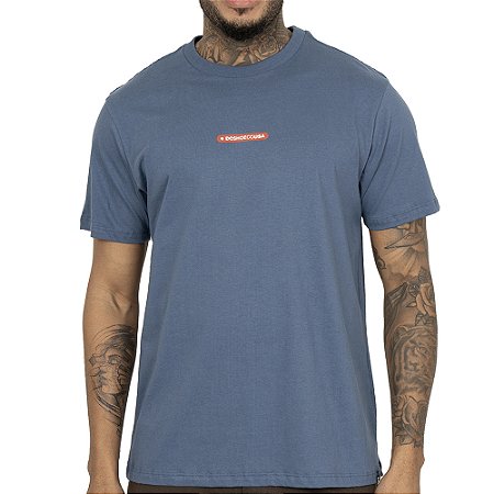 Camiseta DC Shoes Tape DCShoe SM26 Masculina Azul