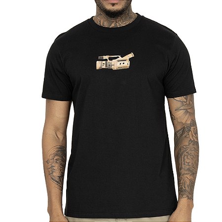 Camiseta DC Shoes DC Hand Cam SM26 Masculina Preto