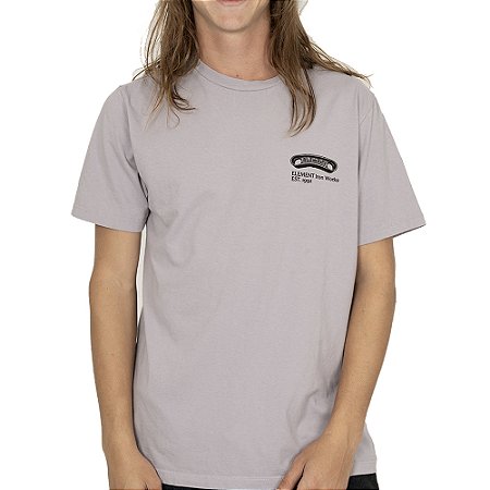 Camiseta Element Iron Works SM26 Masculina Lilás