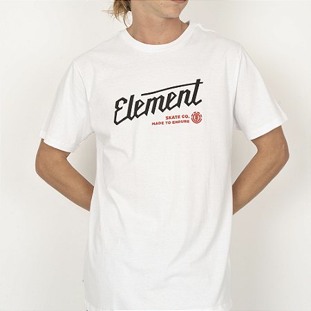 Camiseta Element Gizmo SM26 Masculina Branco