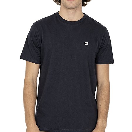 Camiseta Quiksilver Transfer Square SM26 Masculina Marinho